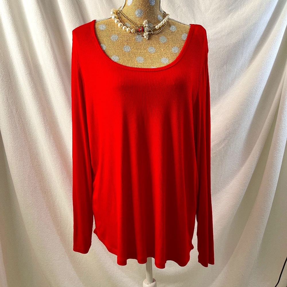 Women's Red Blouse